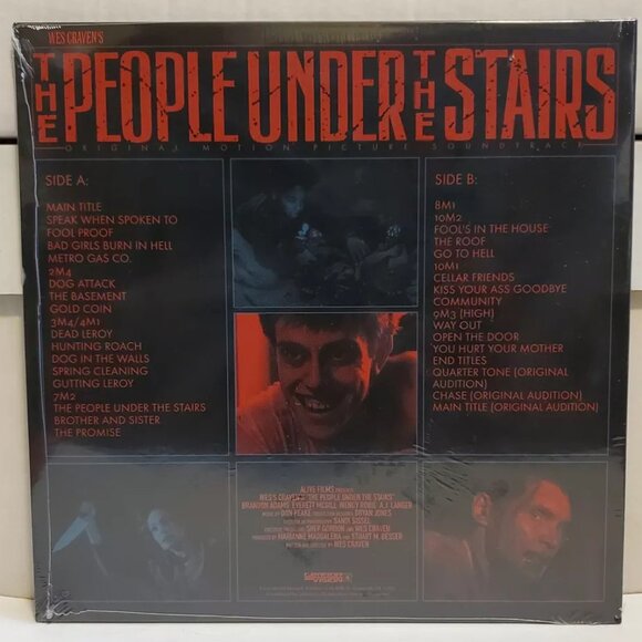 The People Under The Stairs Soundtrack LP ~ Exclusive Tri-Color Vinyl ~ Sealed! - Picture 3 of 3